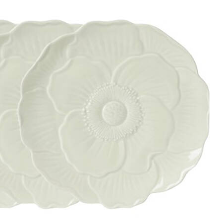 Butterfly Meadow Flower Shape Luncheon Plate