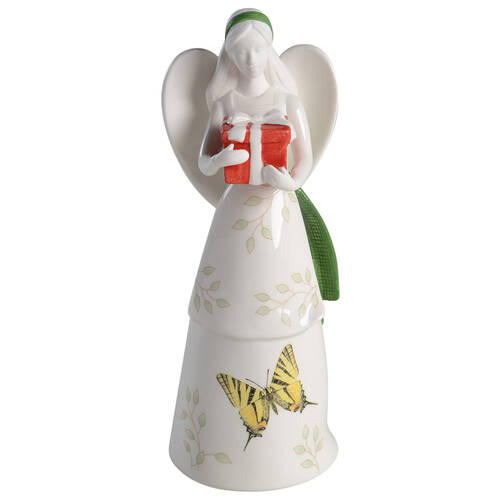 Butterfly Meadow Angel Figurine