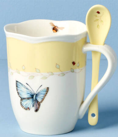 Butterfly Meadow Mug & Spoon Set