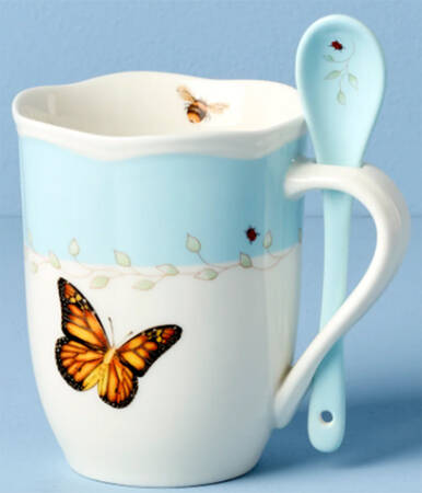 Butterfly Meadow Mug & Spoon Set