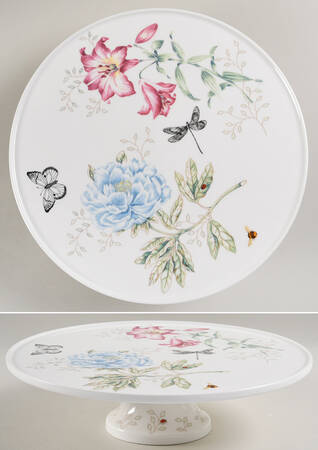 Butterfly Meadow 25th Anniversary Cake Stand
