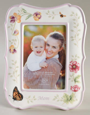 Butterfly Meadow Frame-Holds 4" X 6" by Lenox