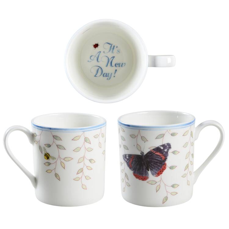Butterfly Meadow Sentiment Mug