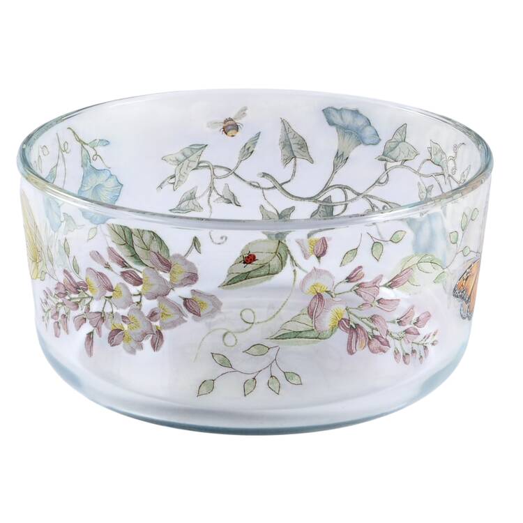 Butterfly Meadow 6" Glassware Storage Bowl No Lid