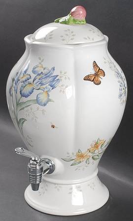 Butterfly Meadow Beverage Dispenser & Lid