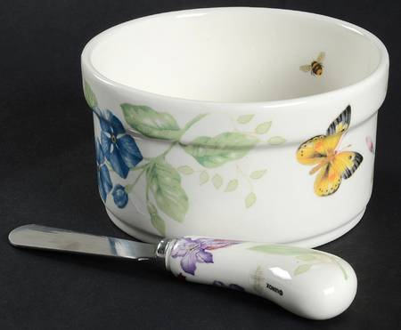 Butterfly Meadow Dip Bowl & Spreader Set