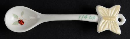 Butterfly Meadow 1/4 Teaspoon Ceramic Measuring Spoon
