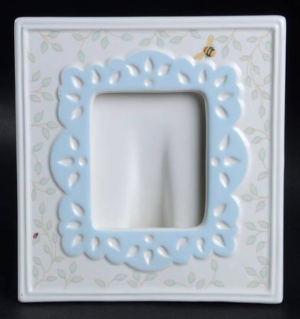 Butterfly Meadow Frame-Holds 3" X 3"