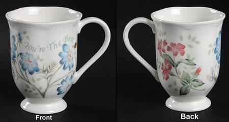 Butterfly Meadow Sentiment Mug