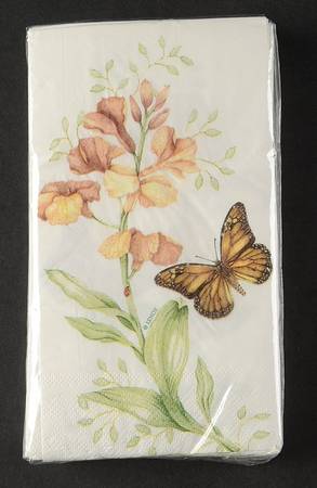 Butterfly Meadow Package of Paper Guest Towel Napkins