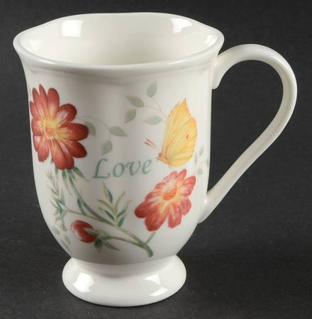 Butterfly Meadow Sentiment Mug