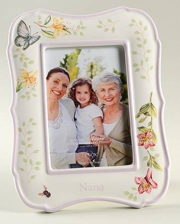 Butterfly Meadow Frame-Holds 4" X 6"