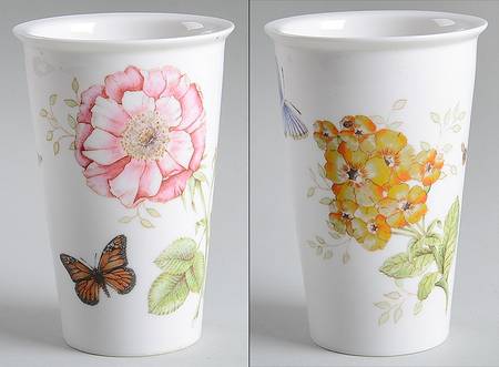 Butterfly Meadow Travel Tumbler No Lid