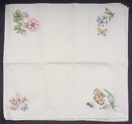 Butterfly Meadow Cloth Napkin - Set of 4