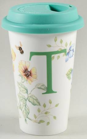 Butterfly Meadow Travel Tumbler & Silicone/Plastic Lid
