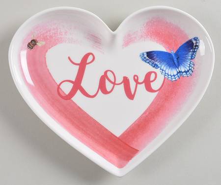 Butterfly Meadow Sentiment Dish