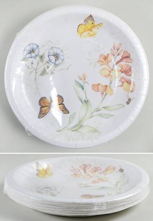 Butterfly Meadow (Pack of 16) Paper Dinner Plates