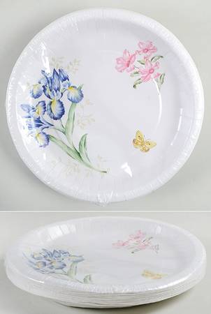 Butterfly Meadow (Pack of 16) Paper Dinner Plates