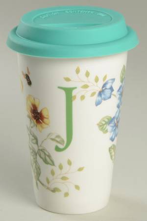 Butterfly Meadow Travel Tumbler & Silicone/Plastic Lid