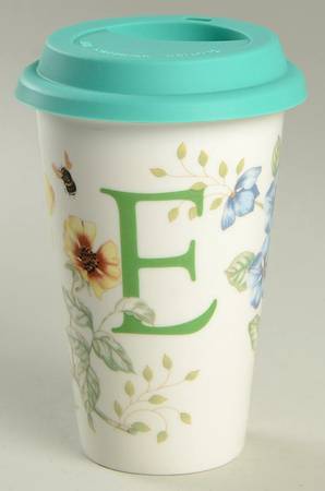 Butterfly Meadow Travel Tumbler & Silicone/Plastic Lid
