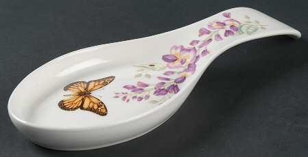 Butterfly Meadow Spoon Rest/Holder (Holds 1 Spoon)