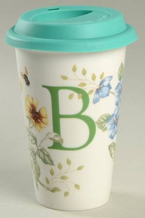 Butterfly Meadow Travel Tumbler & Silicone/Plastic Lid
