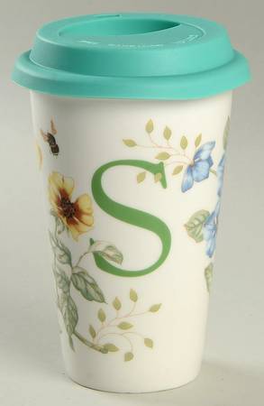 Butterfly Meadow Travel Tumbler & Silicone/Plastic Lid