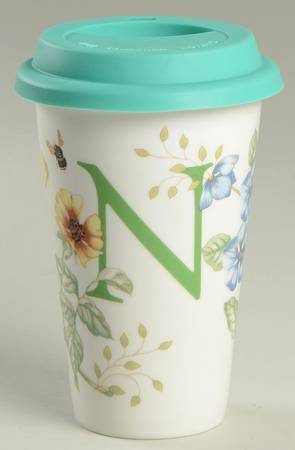 Butterfly Meadow Travel Tumbler & Silicone/Plastic Lid