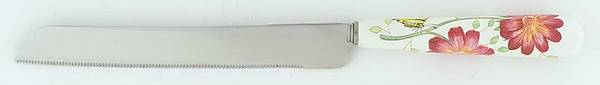 Butterfly Meadow Cake Knife/Server with Stainless Blade by Lenox