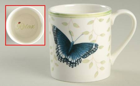 Butterfly Meadow Sentiment Mug