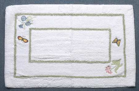 Butterfly Meadow Bath Rug