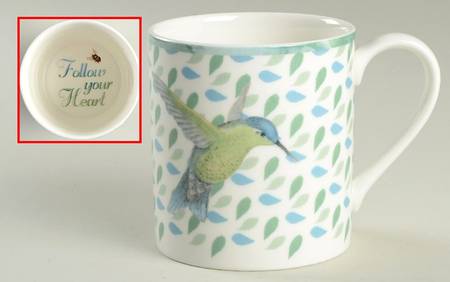 Butterfly Meadow Sentiment Mug