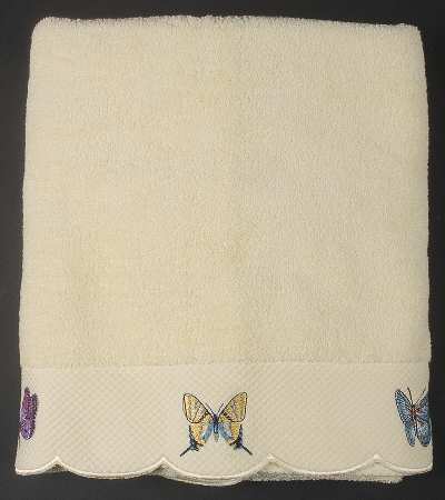 Butterfly Meadow Bath Towel