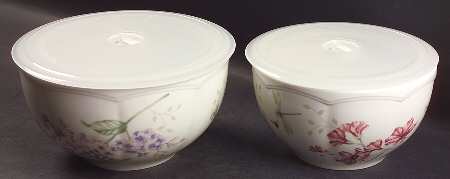 Butterfly Meadow Ceramic Bowl Set (BO2SL,BOW2CS)