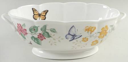 Butterfly Meadow Centerpiece/Console Bowl
