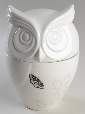 Butterfly Meadow Figural Cookie Jar & Lid