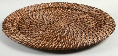 Butterfly Meadow Rattan Charger/Service Plate