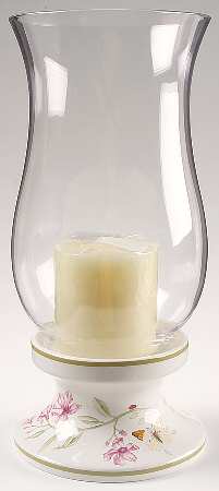 Butterfly Meadow Hurricane Lamp & Globe
