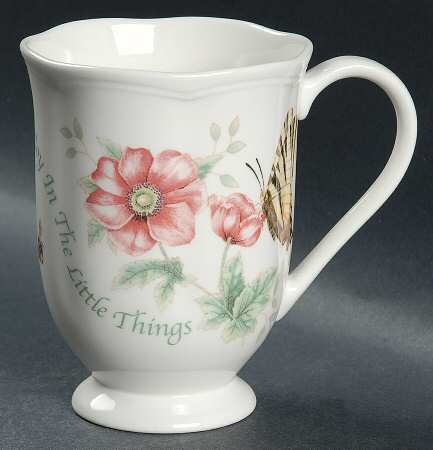 Butterfly Meadow Sentiment Mug