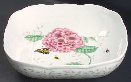 Butterfly Meadow 9" Square Baker