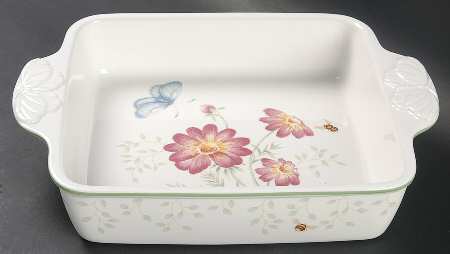 Butterfly Meadow 10" Square Baker