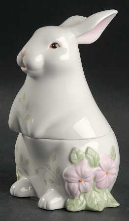 Butterfly Meadow Figural Sugar Bowl & Lid