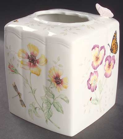 Butterfly Meadow Square Tissue Box Cover