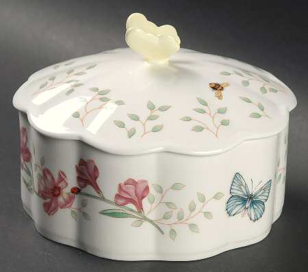 Butterfly Meadow Trinket Box & Lid