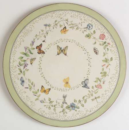 Butterfly Meadow Round Cork Back Trivet