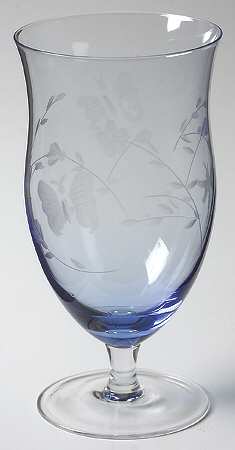 Butterfly Meadow 18 Oz Glassware Iced Tea