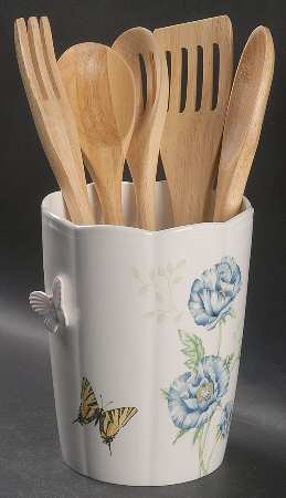 Butterfly Meadow Utensil Set (Holder & Utensils)