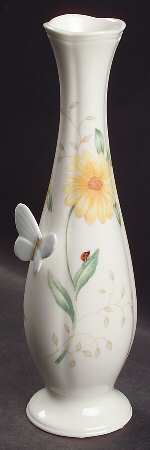 Butterfly Meadow 8" Bud Vase