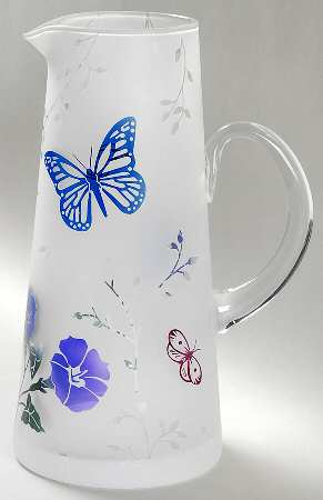 Butterfly Meadow 48 Oz Glassware Pitcher