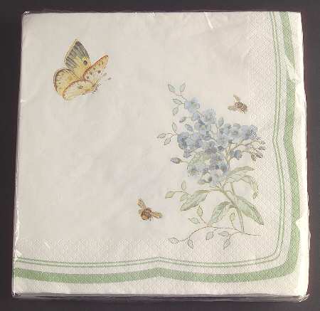 Butterfly Meadow Package of Paper Dinner Napkins